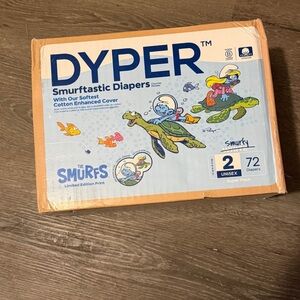 Smurftastic Diaper Covers - Blue